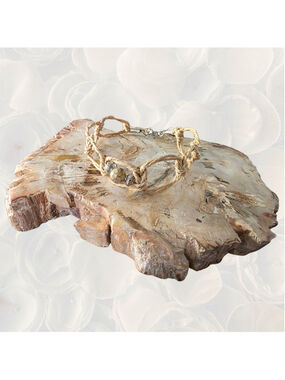 Jasper Grounding Crystal Anklet Handmade Protection Spiritual Boho Jewelry